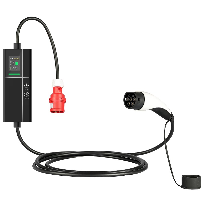 Type 2 Portable Ev Charger 11Kw Cee - 2026 Portable EV Charger 16A 5M