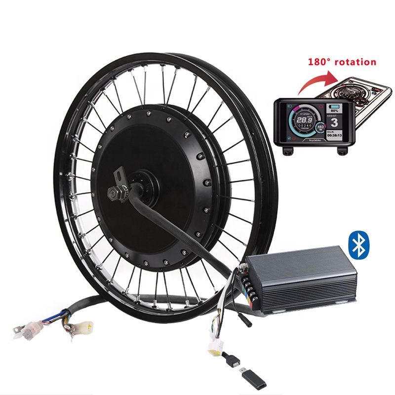 Qs Motor 273 8000W Hub Motor - Big Torque Electric Bicycle Bike Conversion