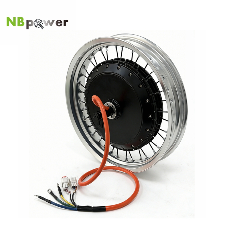 Qs Motor 273 8000W Hub Motor - Colorful 17x3.0 NBpower/QS V3 273 40H