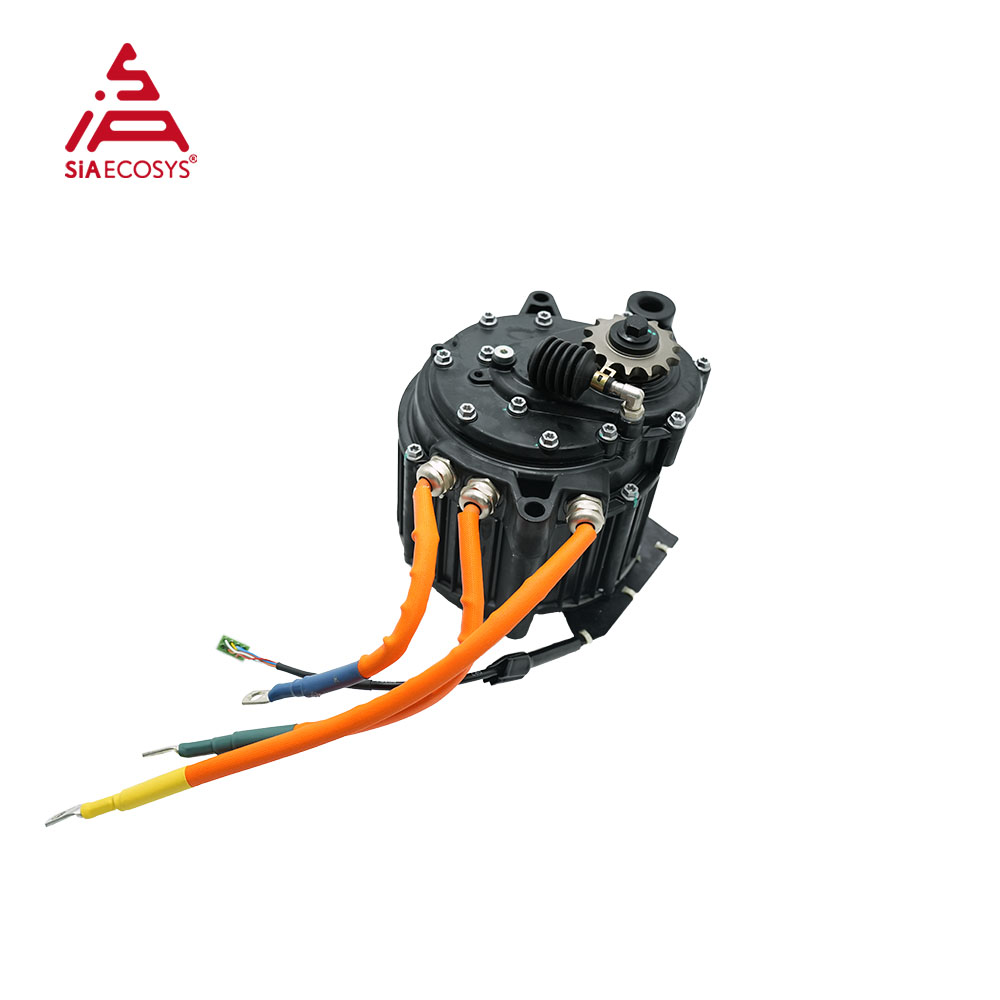 Mid Drive Motor Kit 72V 5000W - QSMOTOR J155A-36 5000W 72V Hairpin PMSM