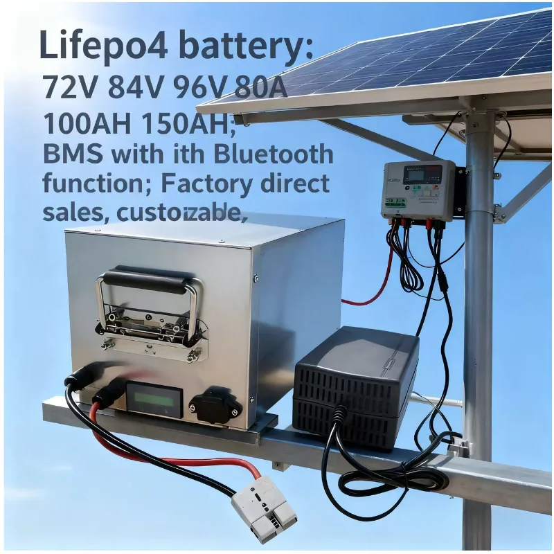 Lifepo4 72V 100Ah Battery Pack Ev - LIFEPO4 Battery Pack with BMS 72V