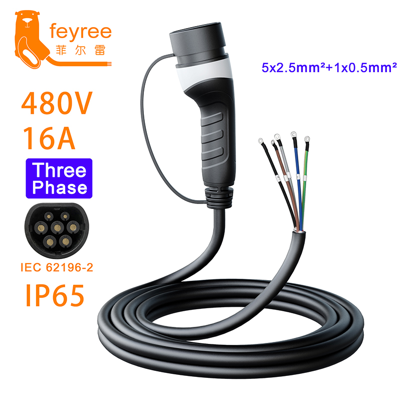 Ev Charger Type 2 22Kw 32A 3 Phase - Feyree 3Phase for Electric Vehicle Type2