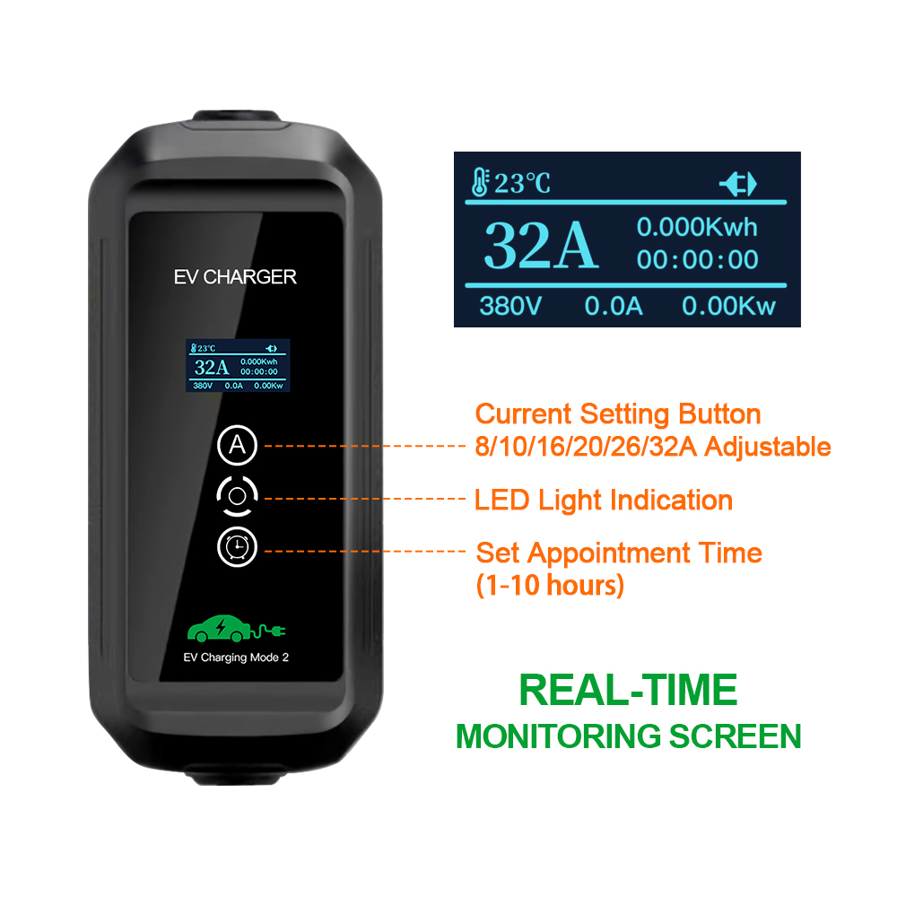 EV Charger 22kw 3 Phase Type 2 - Ev Charger Type 2 22Kw 32A 3 Phase 评论和价格