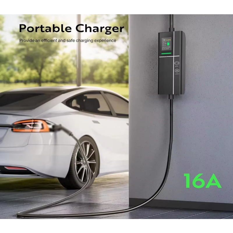 2026 Portable EV Charger 16A 5 - Type 2 Portable Ev Charger 11Kw Cee 评论和价格