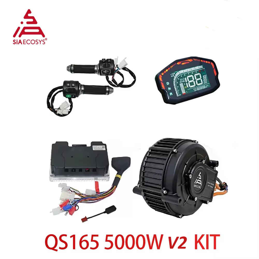 QS165 V2 5000W 72V Mid Drive M - Mid Drive Motor Kit 72V 5000W 评论和价格