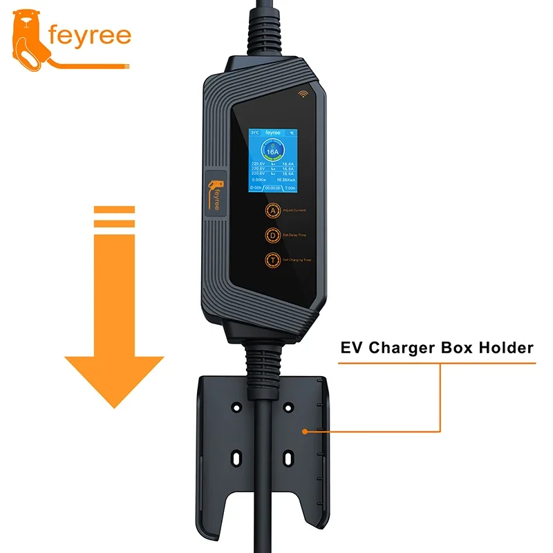 feyree 11KW 16A 3Phase Type2 P - Type 2 Portable Ev Charger 11Kw Cee 评论和价格