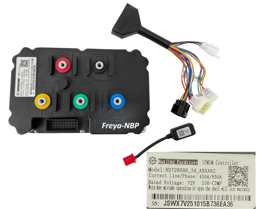 QS180 72-96V 8000W Mid Drive E - Fardriver Nd72850 Controller 评论和价格