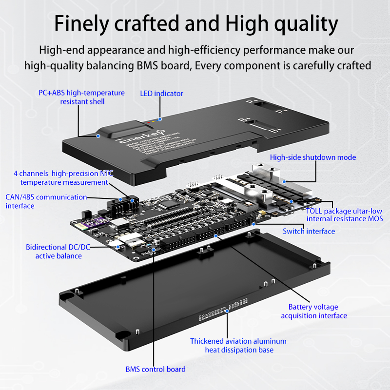Enerkey Smart BMS 16S-24S 200A - Smart Bms 24S 200A Bluetooth Lifepo4 评论和价格