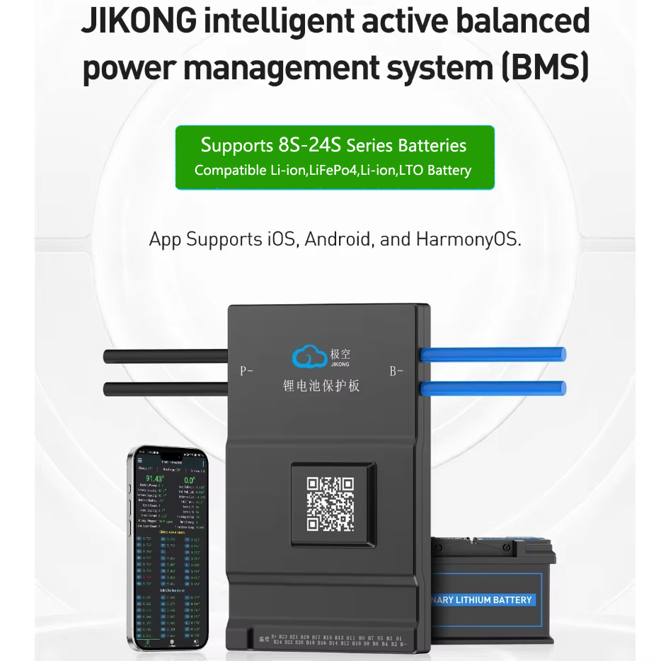 JK BMS Active Balance 150A 200 - Smart Bms 24S 200A Bluetooth Lifepo4 评论和价格