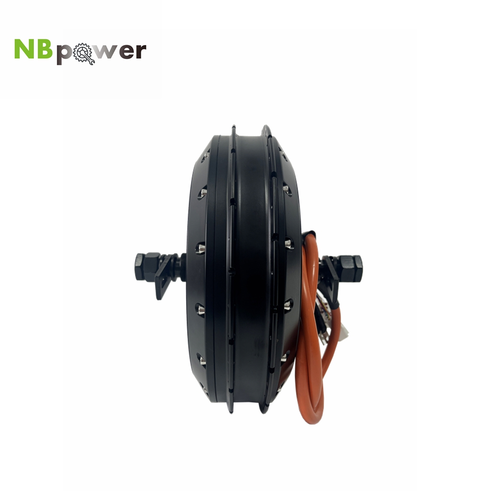 NBpower 18x22mm Axle  40H QS 2 - Qs Motor 273 8000W Hub Motor 评论和价格