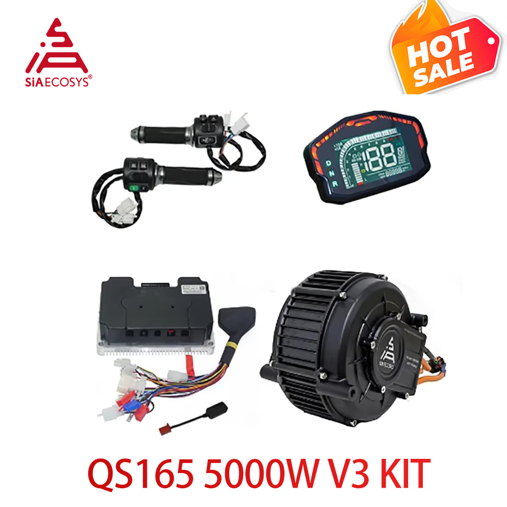 QS165 V2 5000W 72V Mid Drive M - Mid Drive Motor Kit 72V 5000W 评论和价格