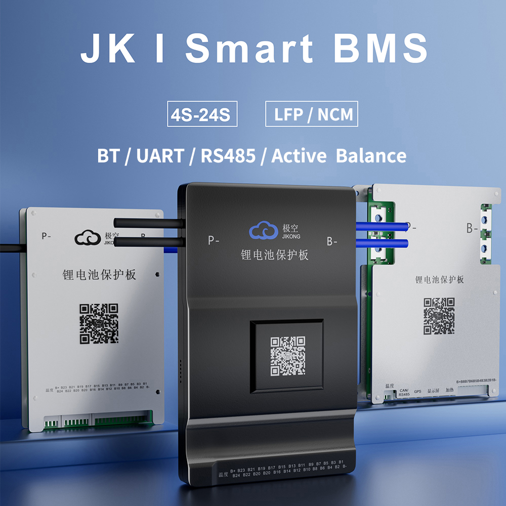 JK Smart BMS 4S-24S LiFePo4 Li - Smart Bms 24S 200A Bluetooth Lifepo4 评论和价格